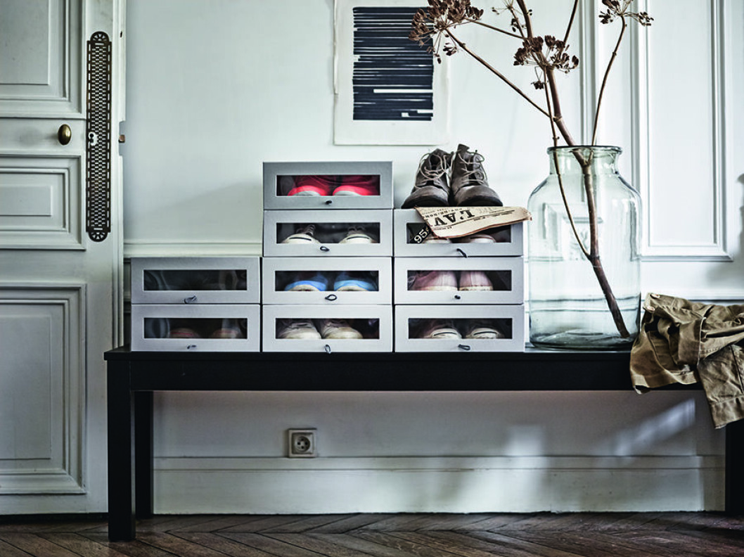 Foto: Ikea från boken Hitta del 1 Skoförvaring i lådor