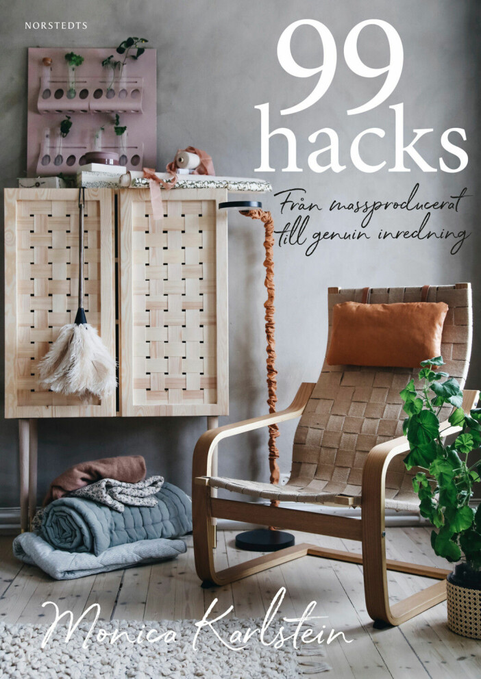 99 hacks bok med DIY-projekt av Monica Karlstein