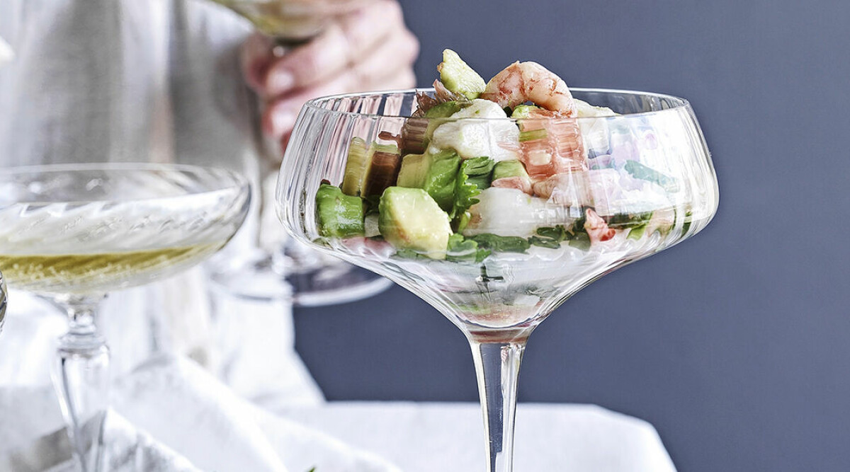 Ceviche med grapefrukt och avokado