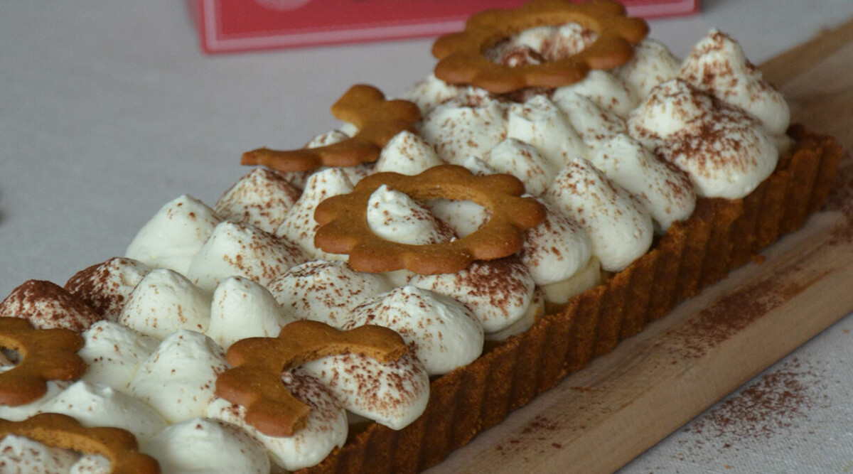 Svinnsmart banoffeepaj med pepparkakor