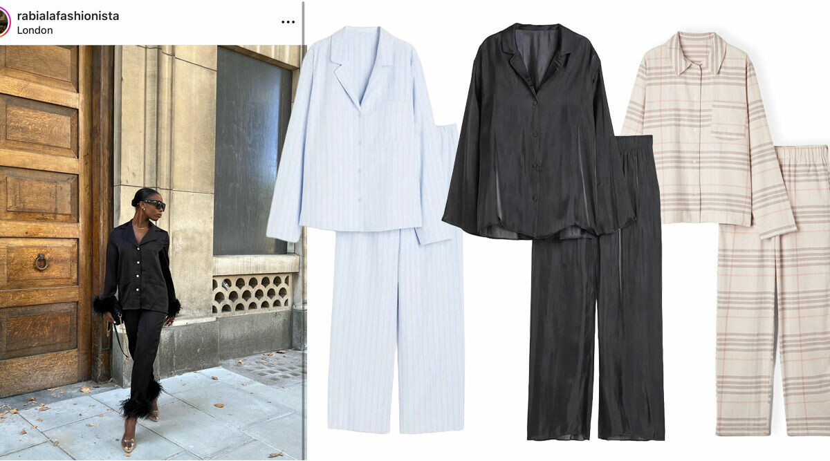 Pyjamas set dam: 12 lyxiga matchande pyjamasar vi drömmer om just nu