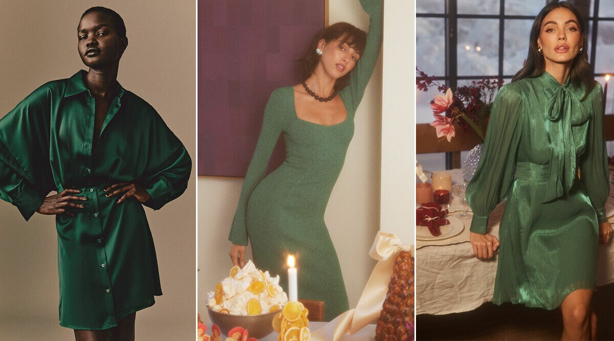 Gröna julklänningar – ELLEs 11 favoriter till julfirandet