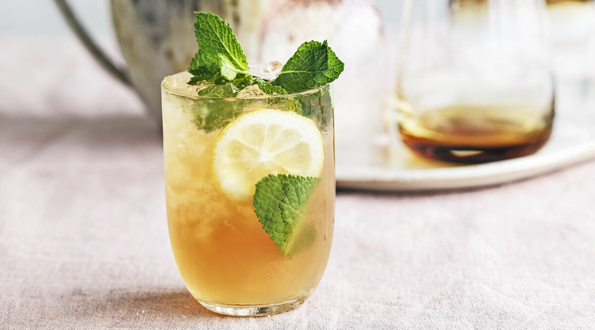 Citronte med bourbon