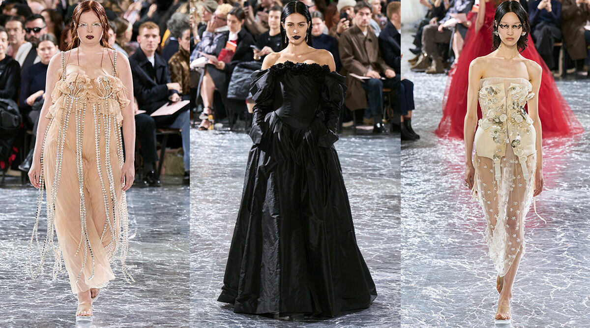 Höjdpunkter från haute couture-veckan: Simone Rocha gästdesigner för Jean Paul Gaultier