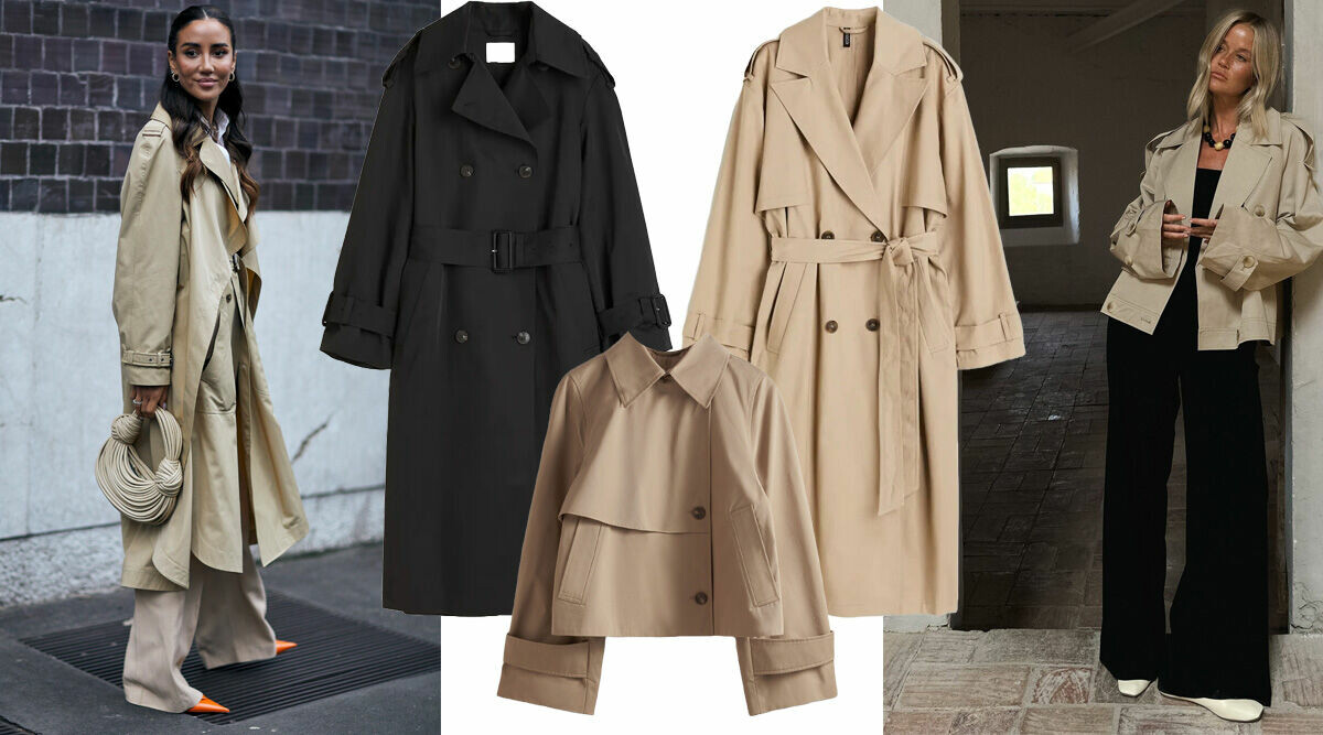 Trendiga trenchcoat dam 2024 – ELLEs favoriter