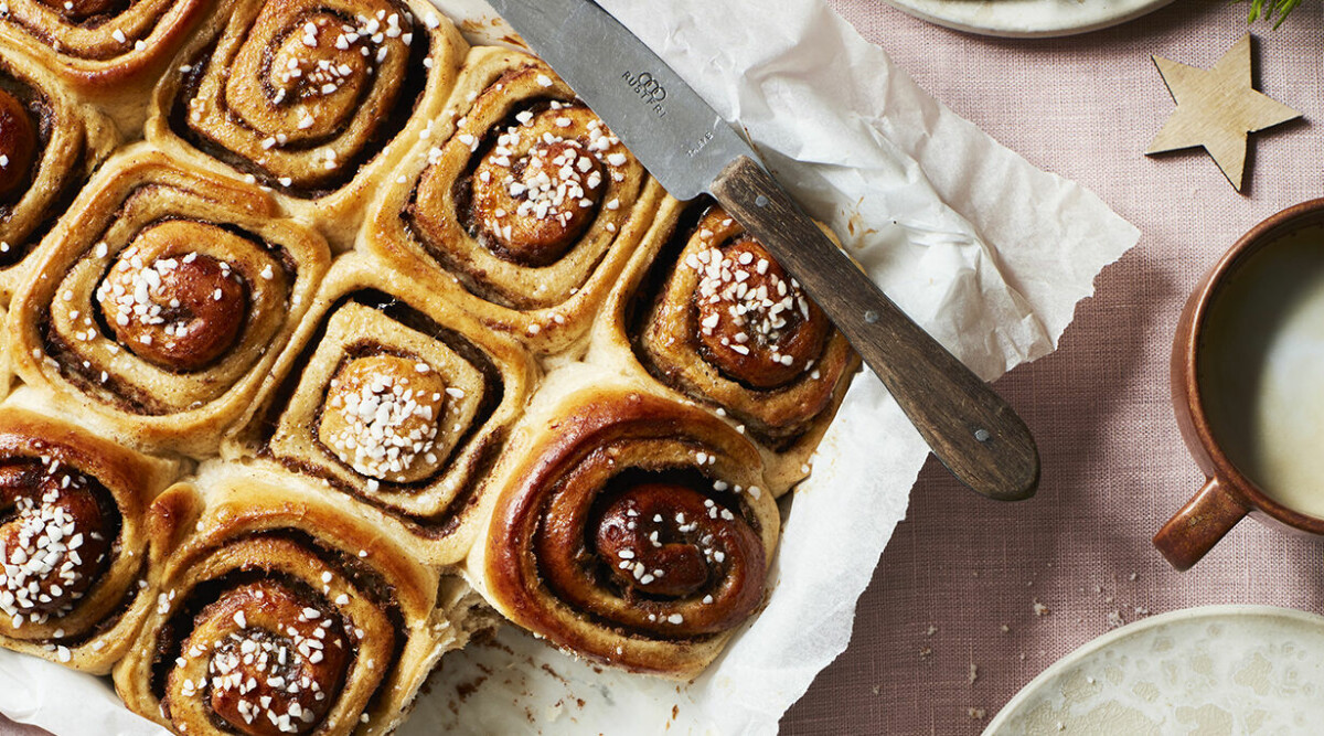 Kanelbullar med pepparkakssmak