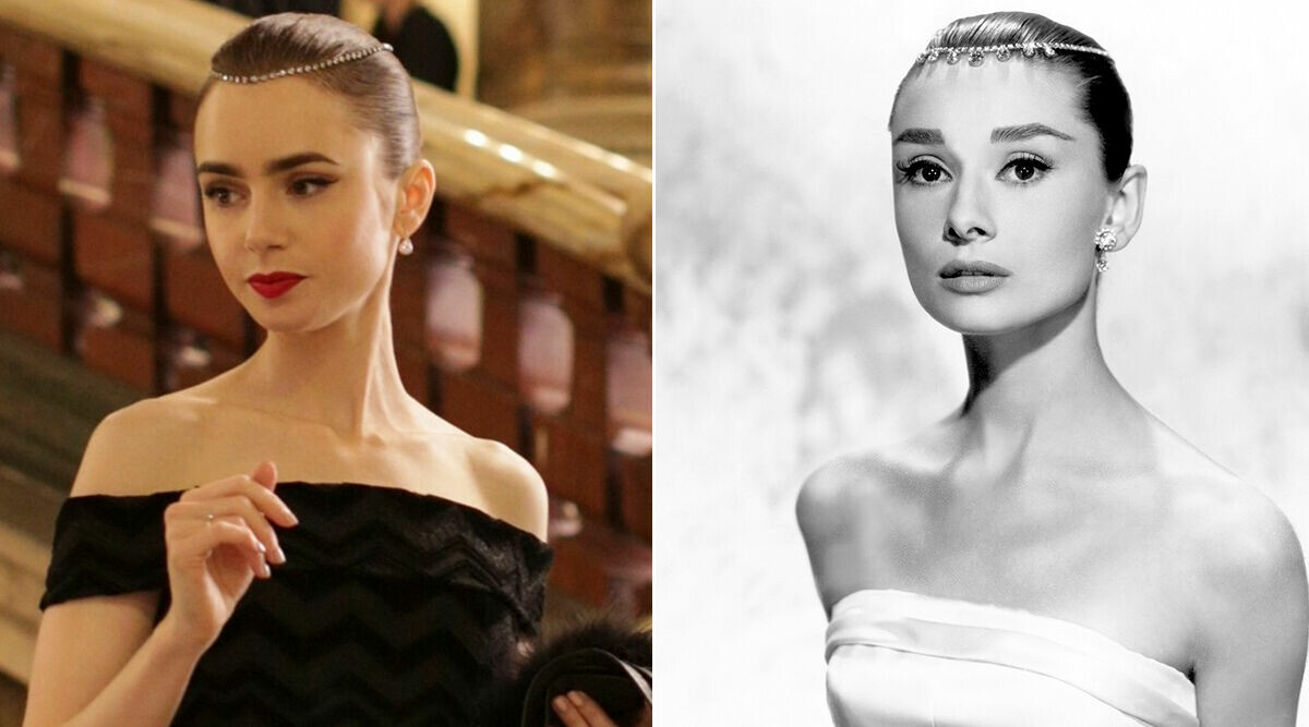 6 gånger Emily in Paris har hyllat Audrey Hepburn med sin outfit