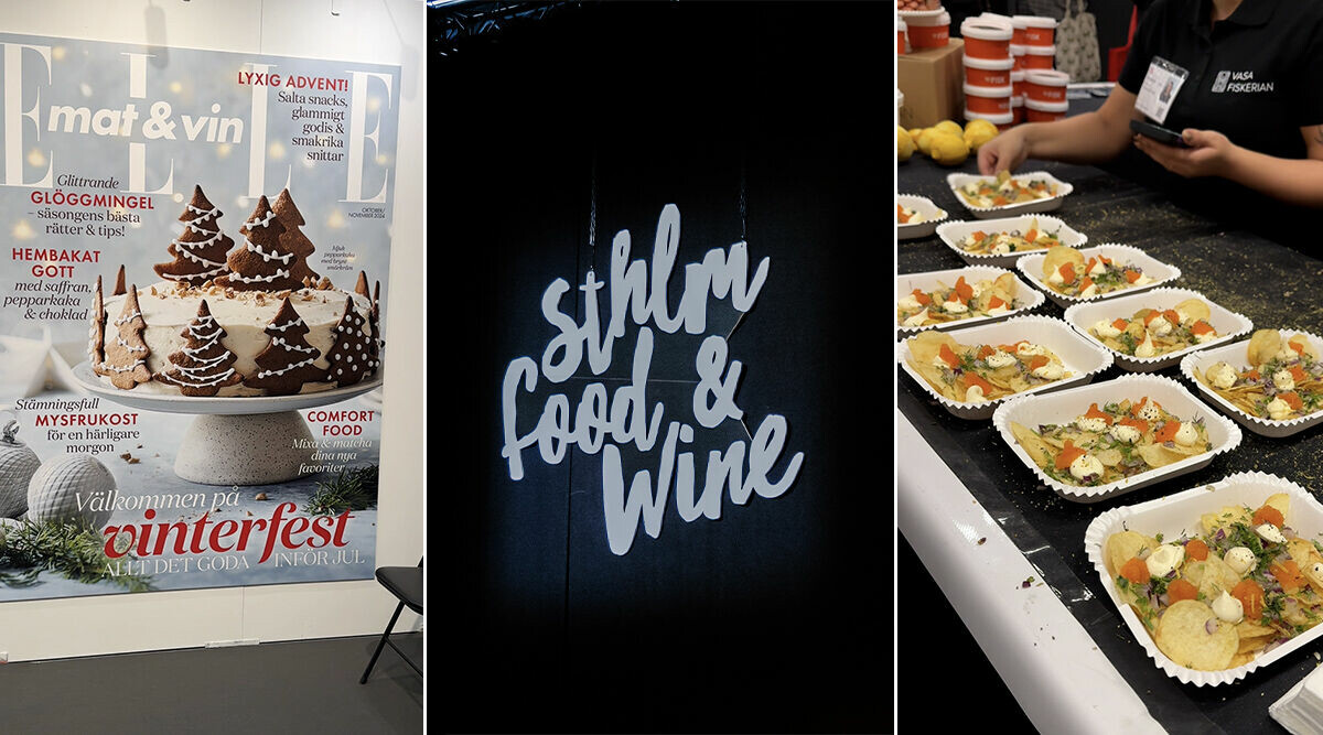 ELLE mat & vin trendspanade på Sthlm Food & Wine