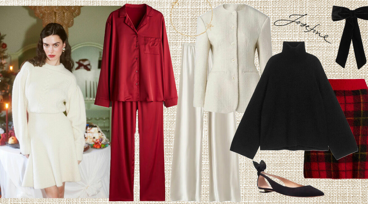 Stilsäkra outfits att bära på julafton, juldagen och i mellandagarna