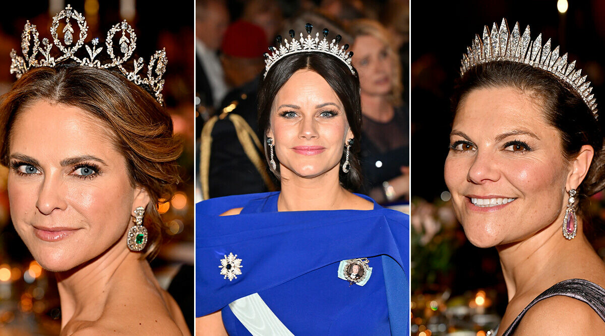 Nobel 2024: Kungligheternas beautylooks från Nobelfesten