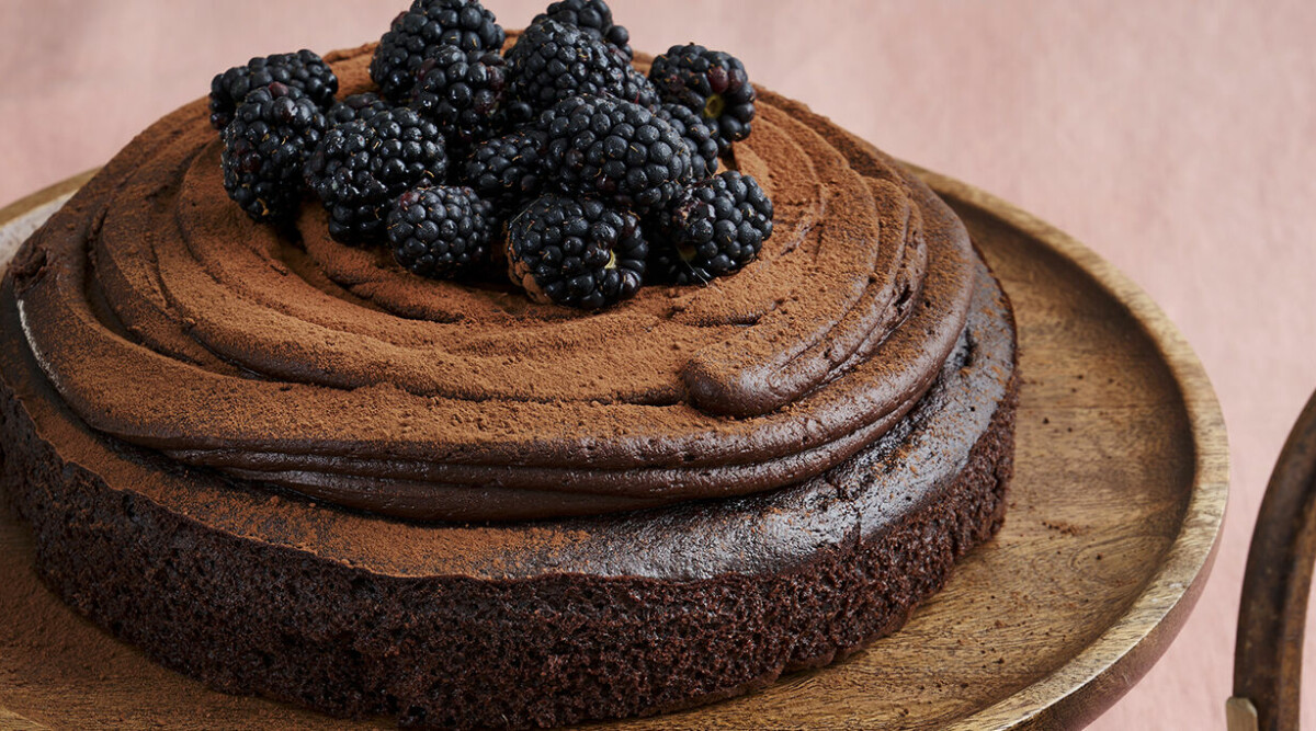 Glutenfri chokladkaka med svarta bönor