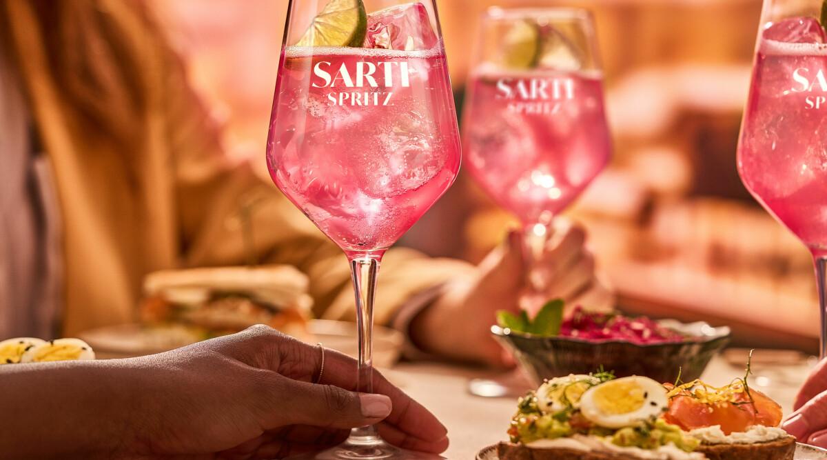 Sarti Rosa – en rosa aperitivo med smak av blodapelsin