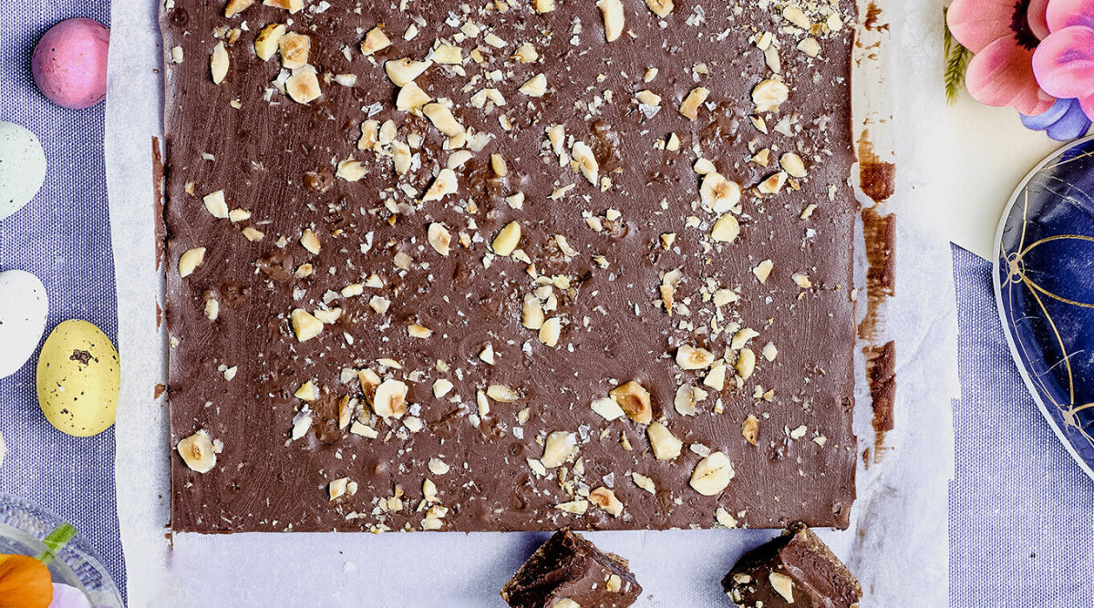 Hasselnöts­praliner med kolatryffel
