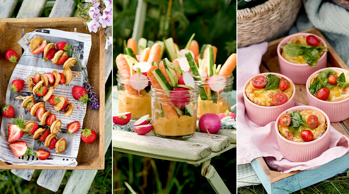 3 smarta recept till picknickkorgen