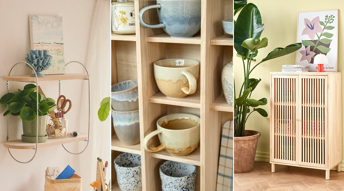 10 vackra och budgetvänliga trämöbler från Søstrene Grene