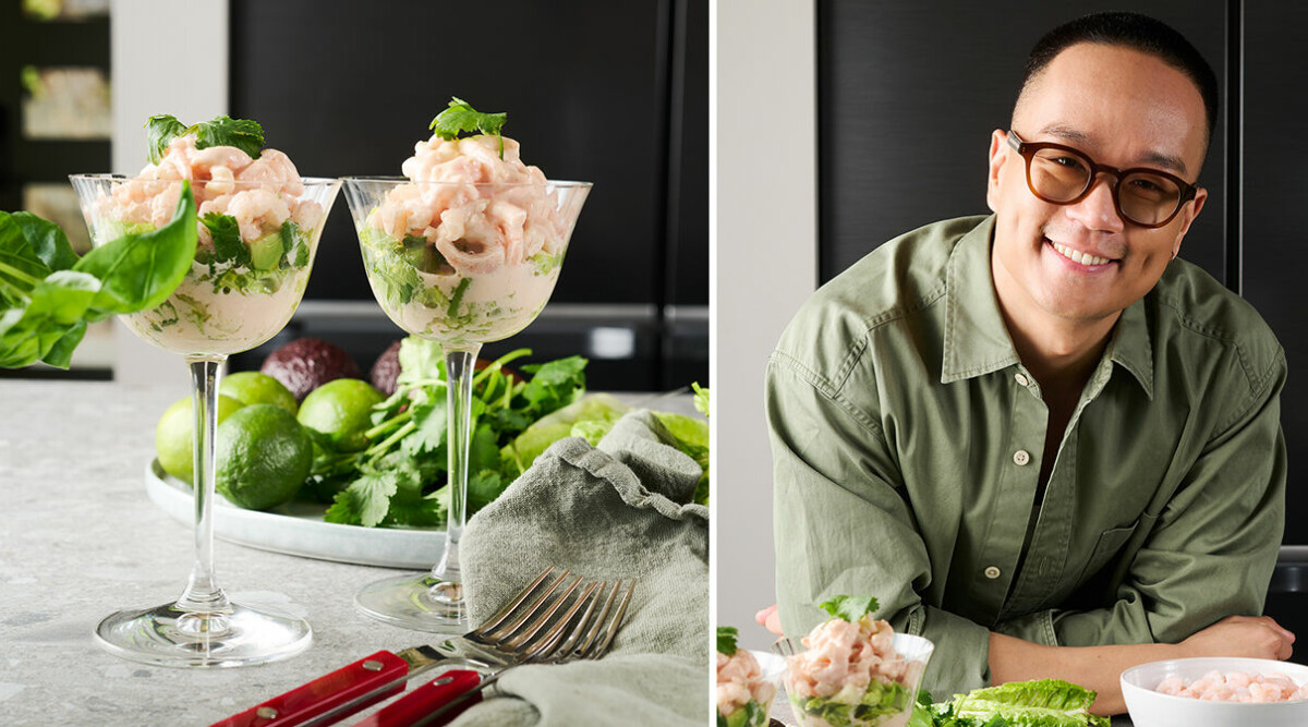 Jimmy Guos räkcocktail med habanero – en het och snabblagad förrätt