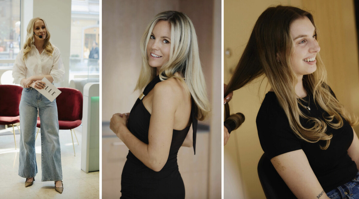 Se bilderna från Sofi Fahrman Engelberts och Veronica Henrikssons exklusiva hårkväll med Dyson