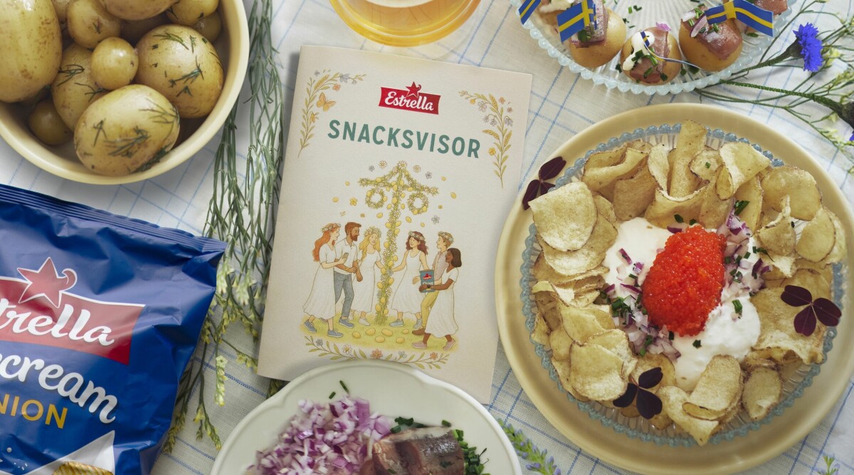 Estrella hyllar midsommar med Sveriges första snacksvisor