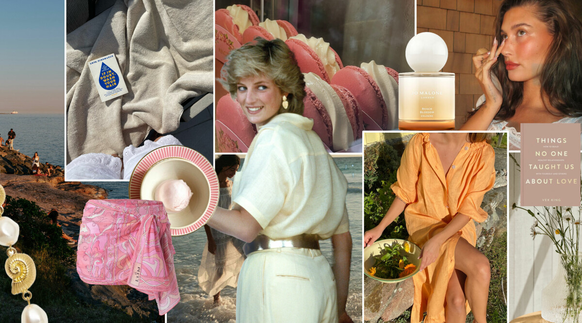 ELLE-redaktionens moodboards för sommaren 2025