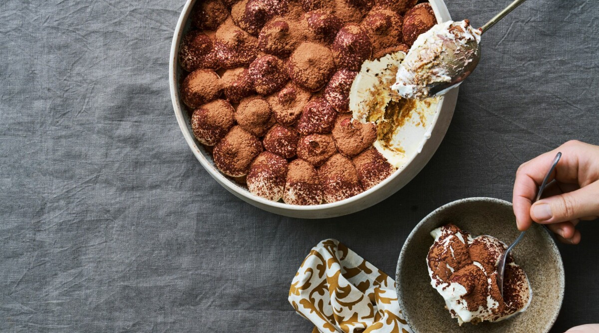 Tiramisu med ­apelsinsmak