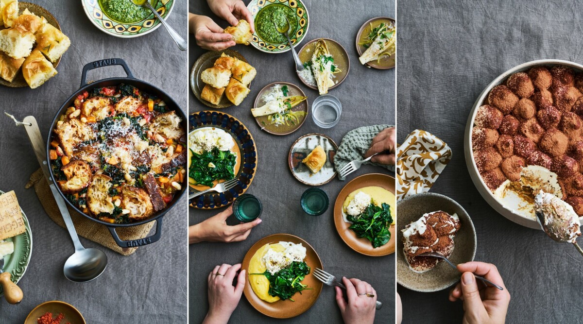 5 italienska vegetariska favoritrecept
