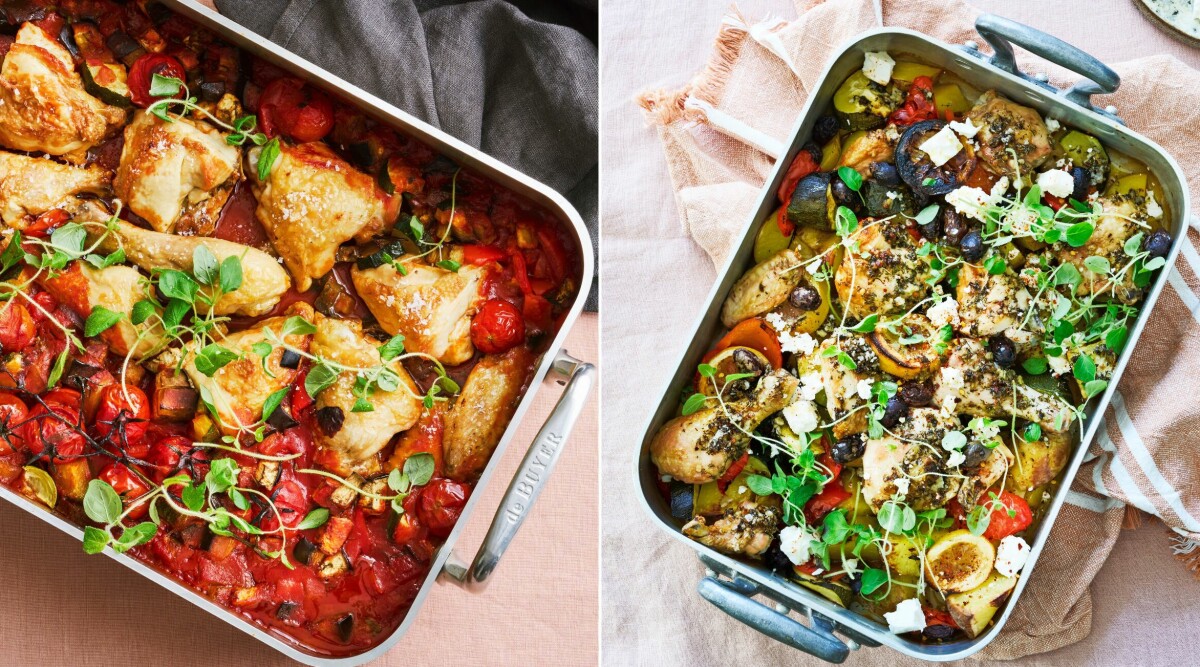 Alla ingredienser i en form – 4 smidiga recept i ugnen