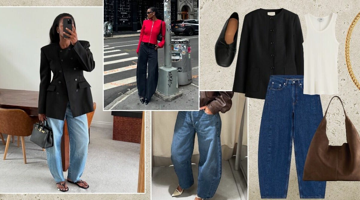 Jeanstrend 2025: Barrel jeans – så stylar du dem