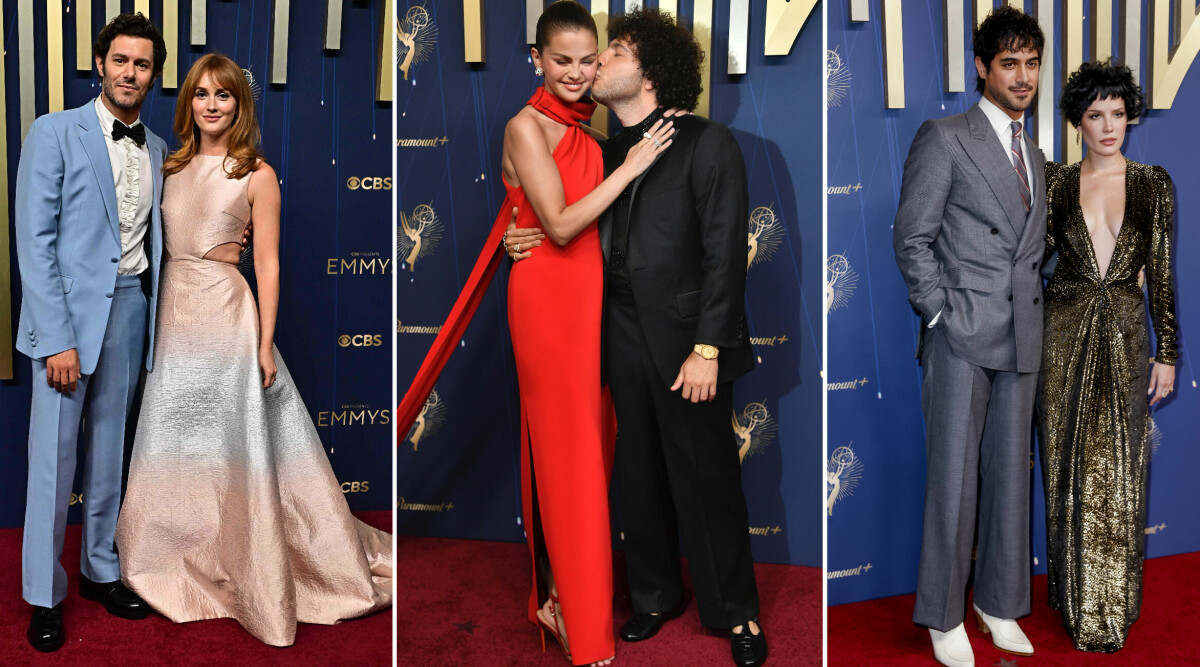 Kärleksbilderna från röda mattan på Emmy Awards 2025