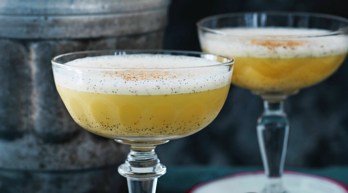 Äggtoddy med konjak