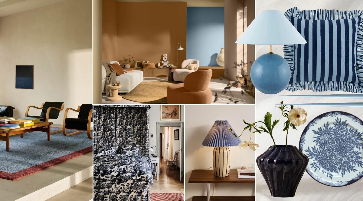 Blå inredning – allt du vill veta om färgtrenden för 2026