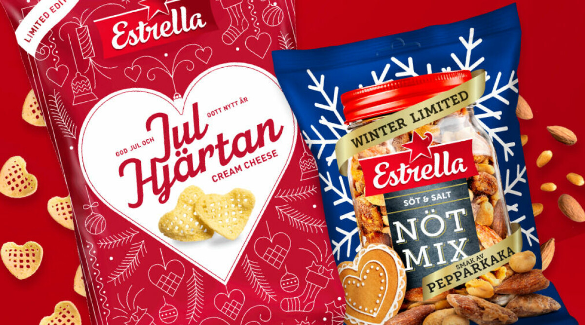 Årets julsnacks från Estrella är här – så smakar dem