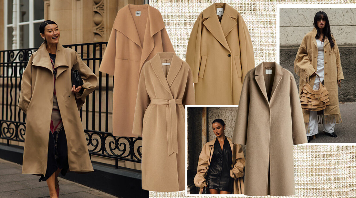 Säsongens mest tidlösa kamelfärgade kappor – 10 utvalda favoriter