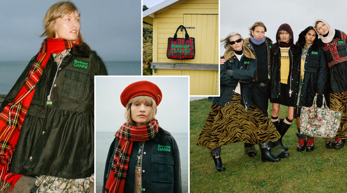 Efter succén – Ganni och Barbour släpper ett nytt designsamarbete
