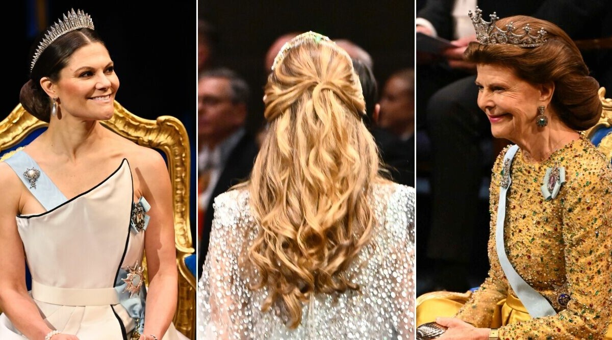 Nobel 2025: Se hårtrenderna från årets Nobelfest – kungligheternas eleganta hår