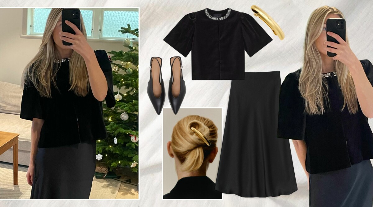 Shoppingredaktören: "Min jullook 2025 – med satin och sammet"