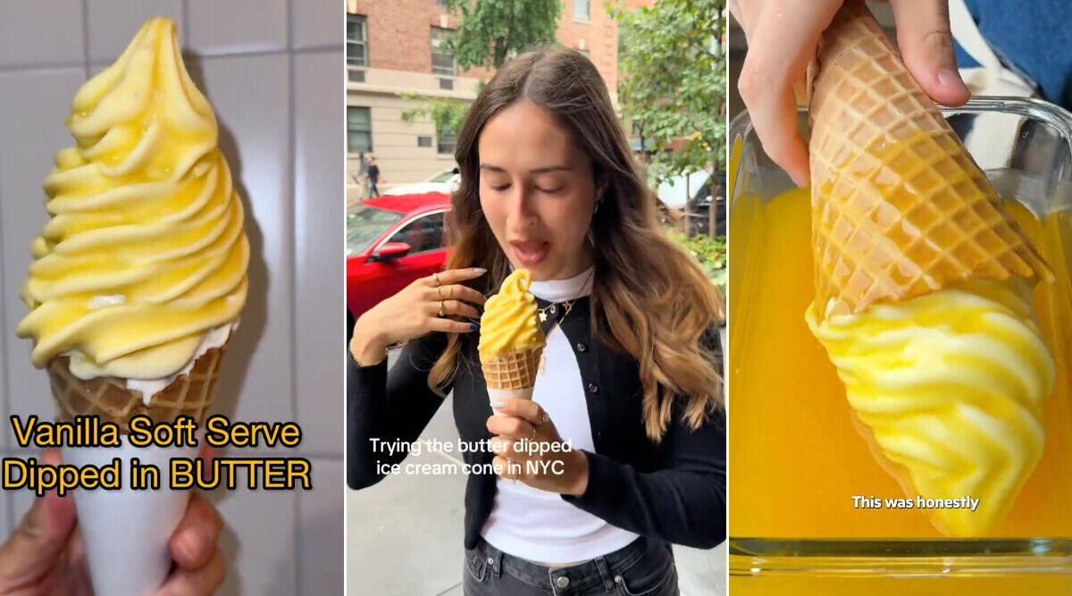 Otippade efterrätten som trendar på TikTok – mjukglass doppad i smör