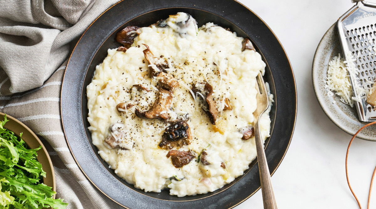 Svamprisotto med mascarpone