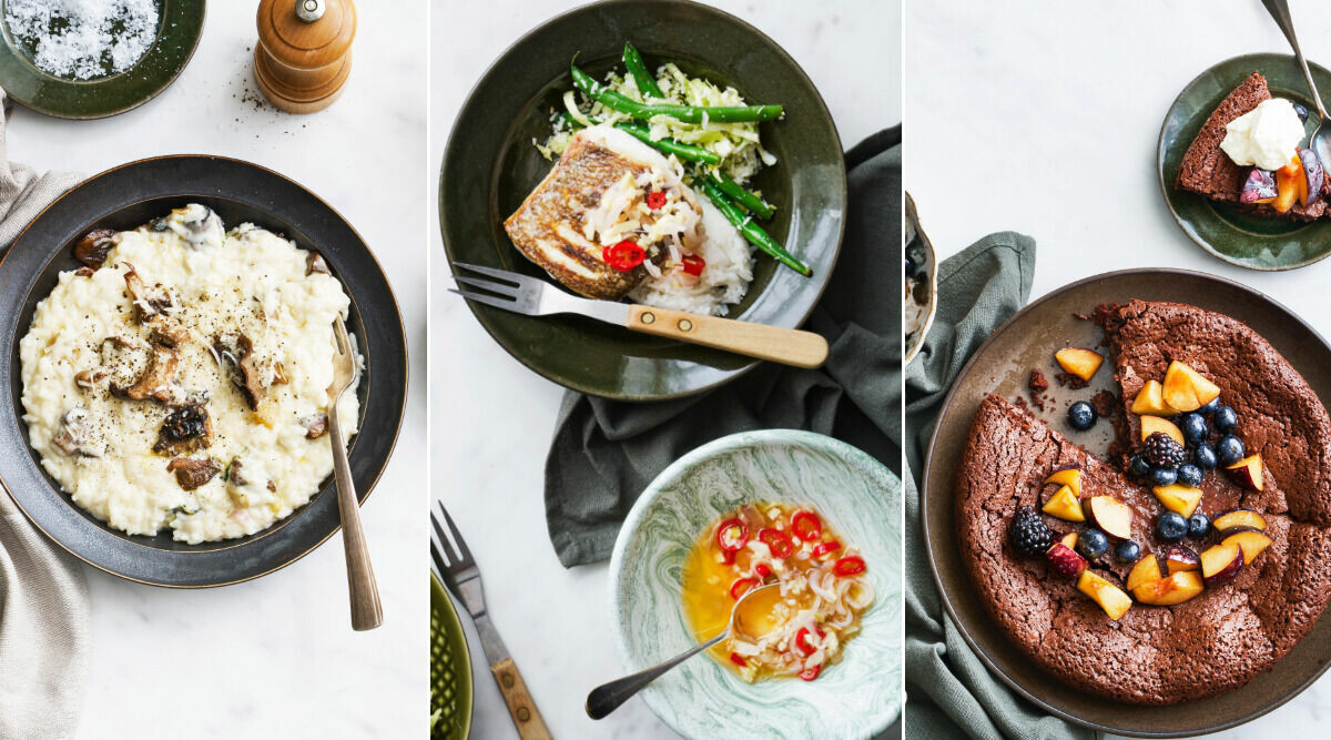 Bjud på en rustik och vällagad trerättersmeny