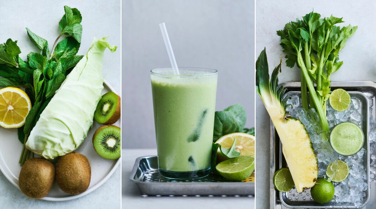 3 gröna smoothies – maxade med vitaminer