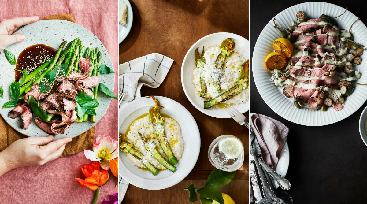 Italienskt, asiatiskt och vegetariskt – 3 lyxiga menyer till alla hjärtans dag