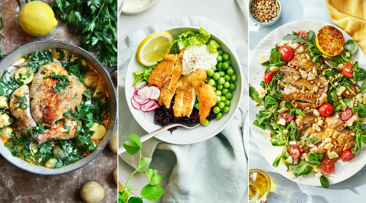 9 lättlagade kycklingrecept för alla tillfällen