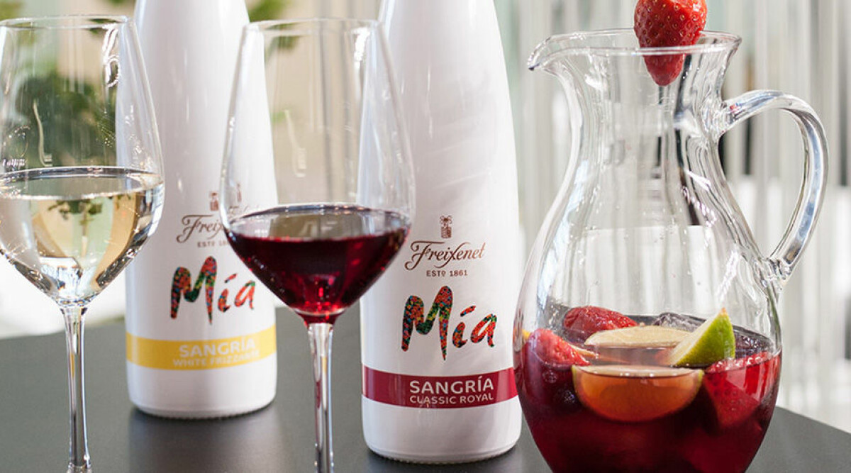 Mia Sangria lanserar vit och röd sangria