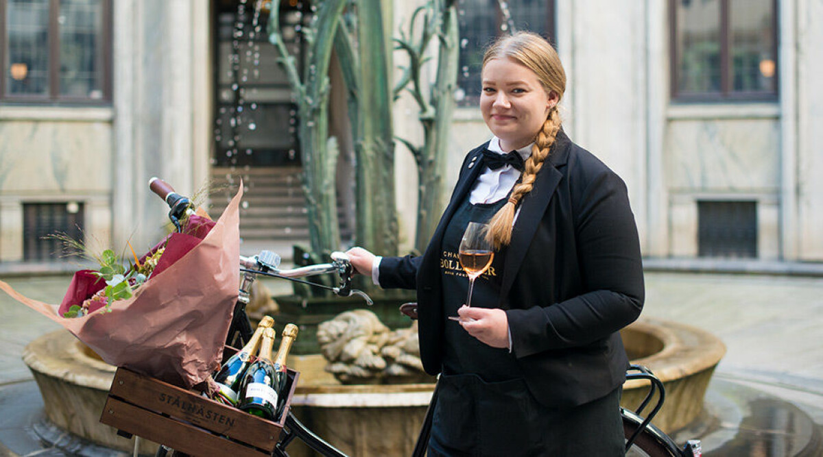 Tina Johansson är Sveriges bästa kvinnliga sommelier