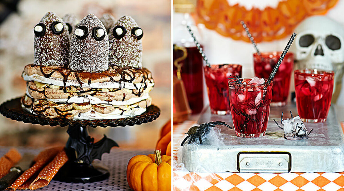 6 ruskigt roliga recept till halloween