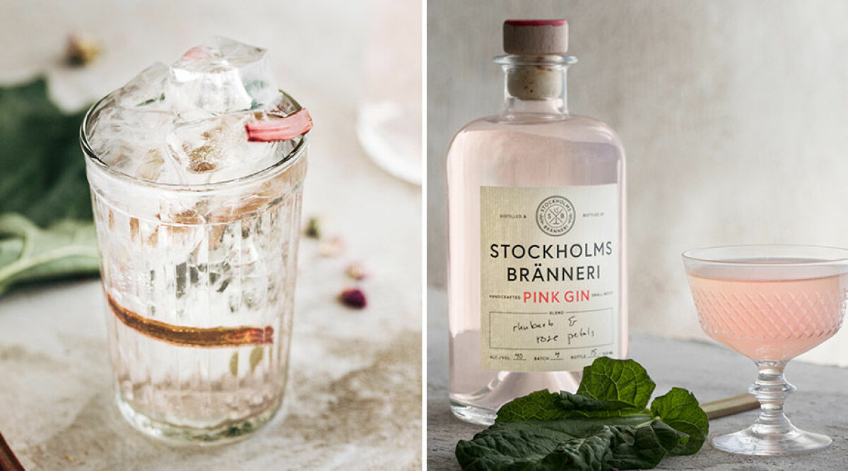 Stockholms Bränneri lanserar rosa gin