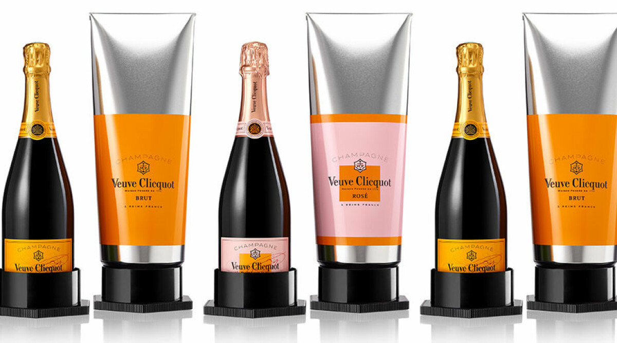 Färginspirerade förpackningar från Veuve Clicquot