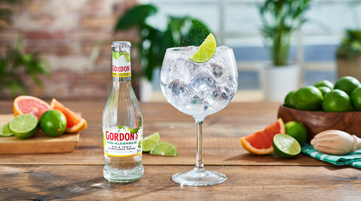 Gordon's lanserar alkoholfri Gin & Tonic