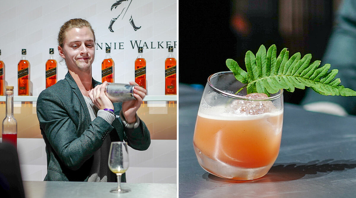 Emil Hed imponerar med hållbara cocktails i världsklass