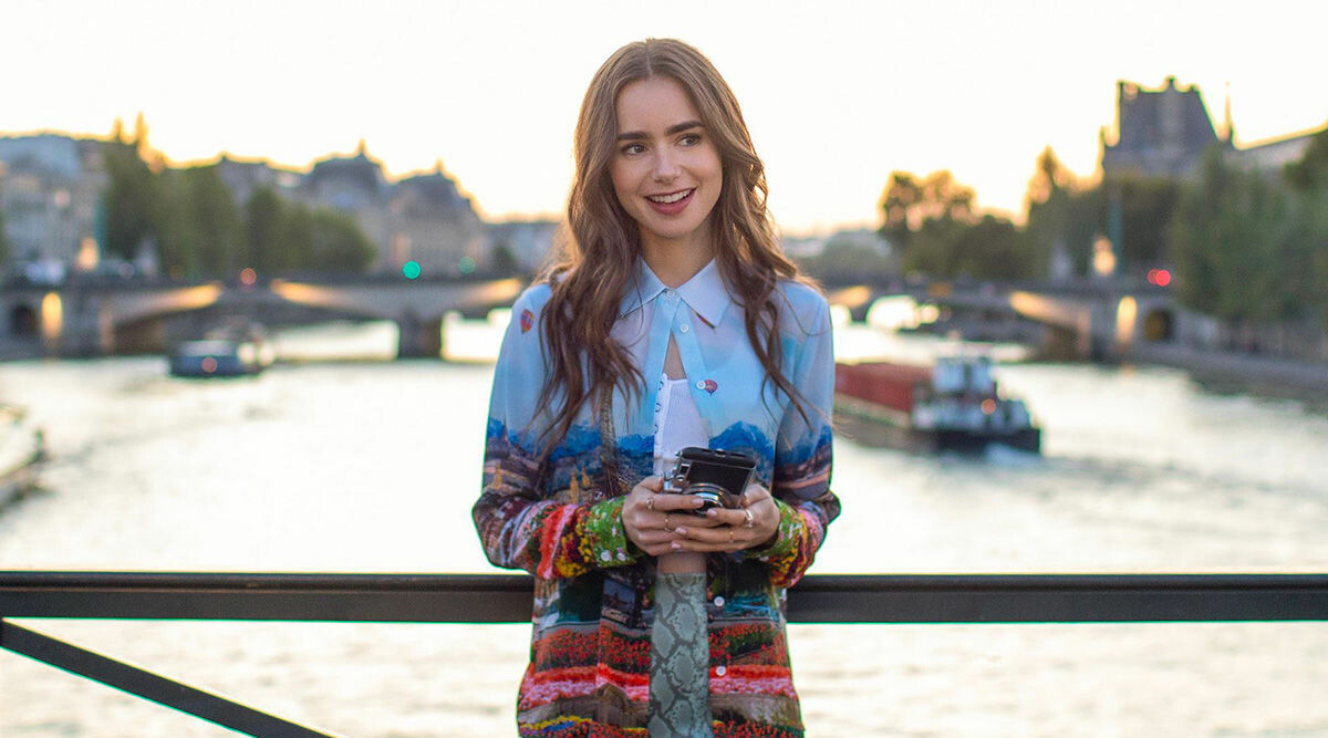 Så klär sig Lily Collins – när hon inte är Emily in Paris