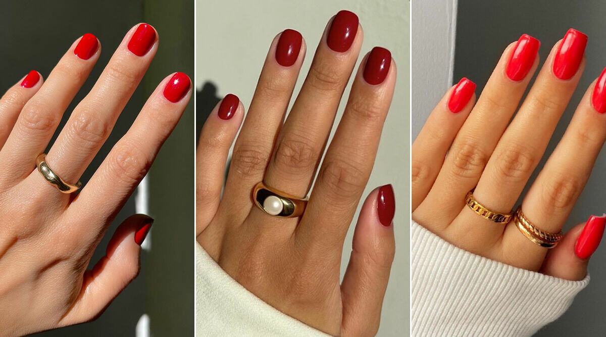 Röda naglar – inspiration på röda manikyrer och bästa nagellacken